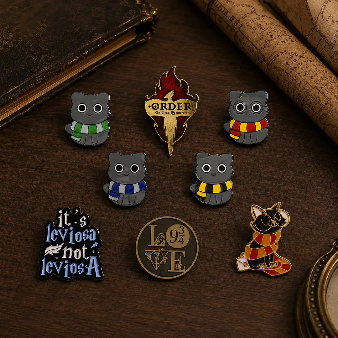 Pins Harry Potter - Diseños Mágicos 10