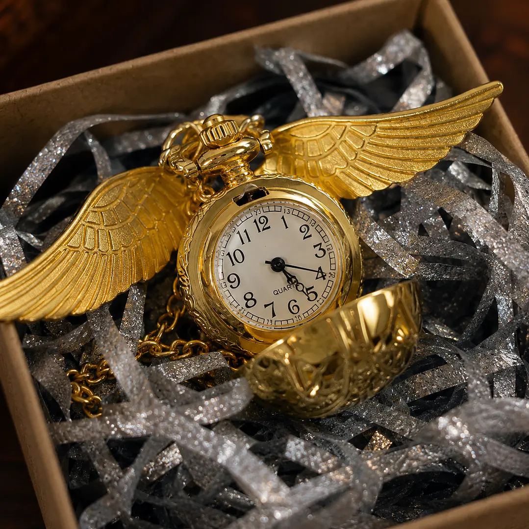 Reloj Snitch Dorada 4