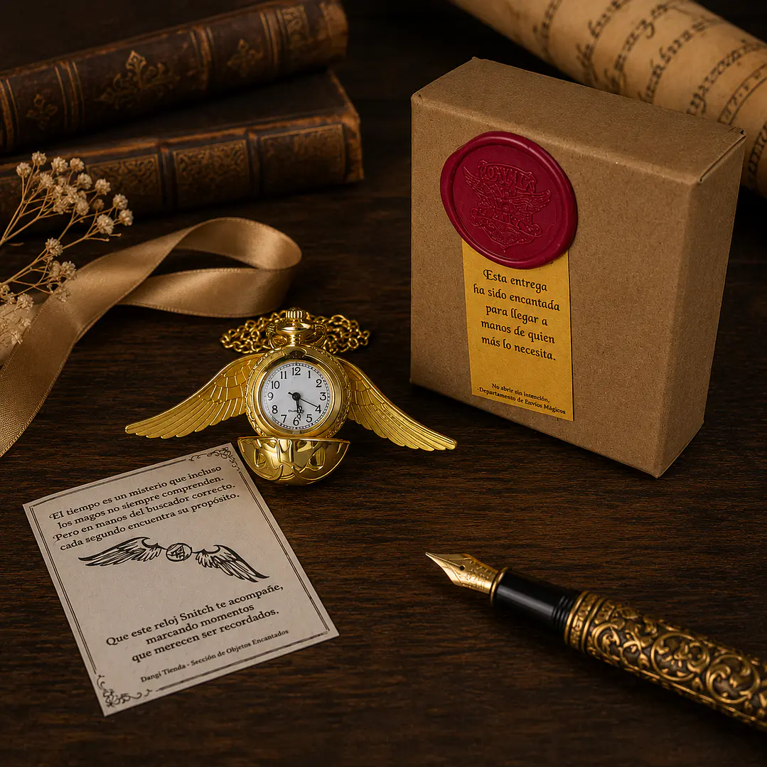 Reloj Snitch Dorada 6