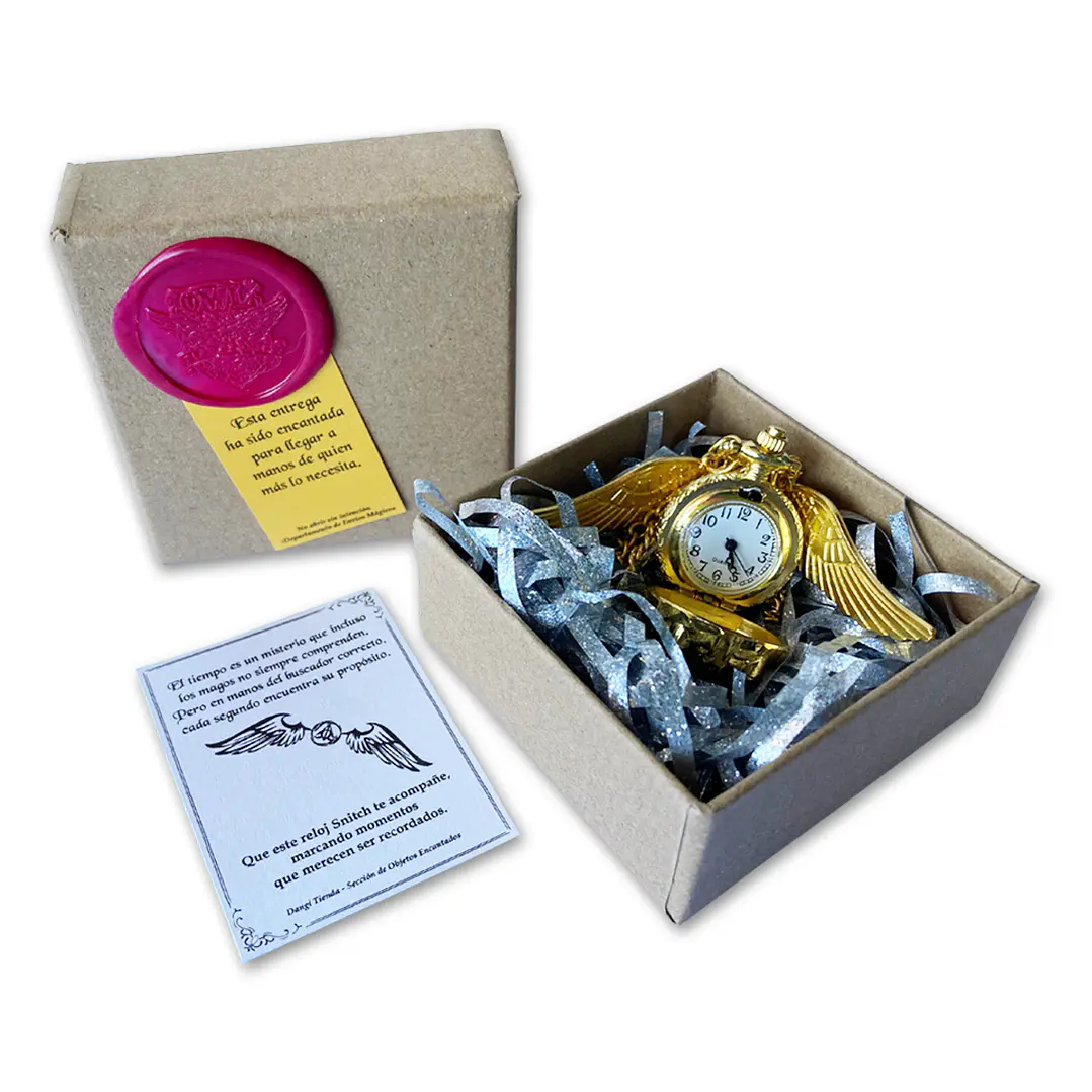 Reloj Snitch Dorada 1