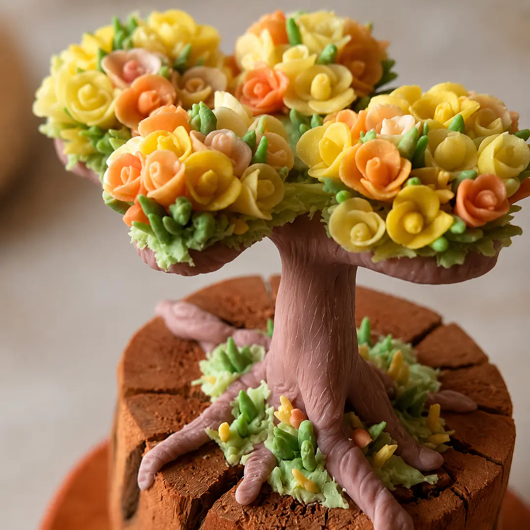 Árbol Floral de Porcelana 2