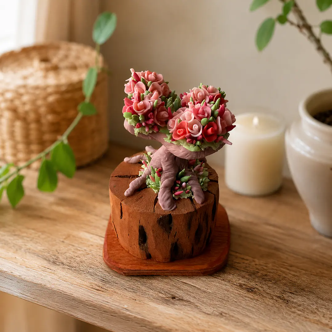 Árbol Floral de Porcelana 7