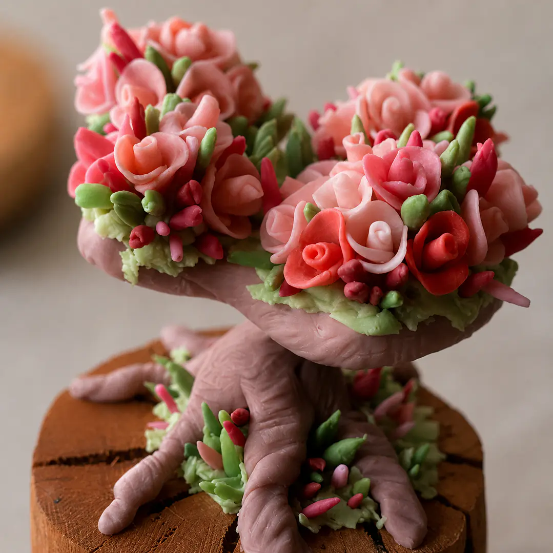 Árbol Floral de Porcelana 8