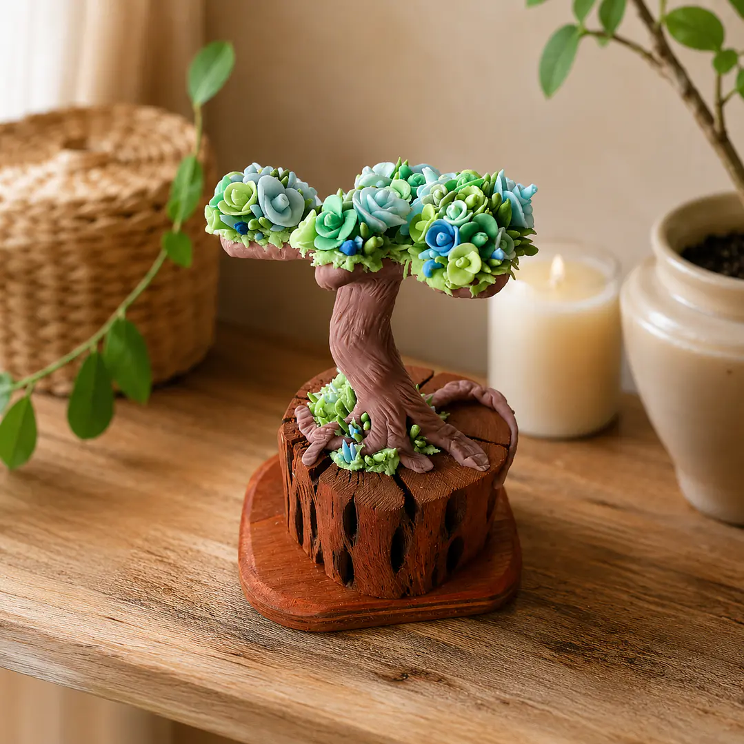 Árbol Floral de Porcelana 5