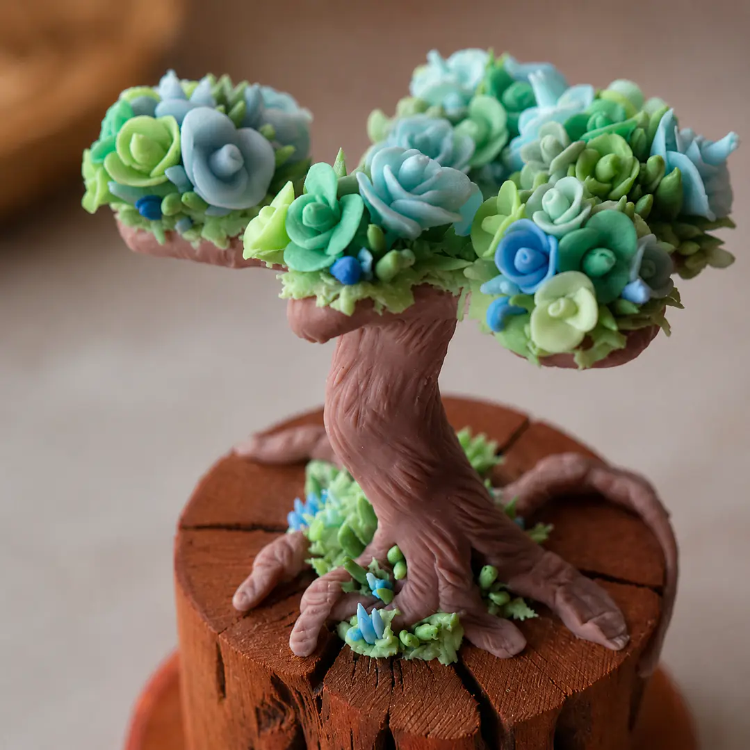 Árbol Floral de Porcelana 6