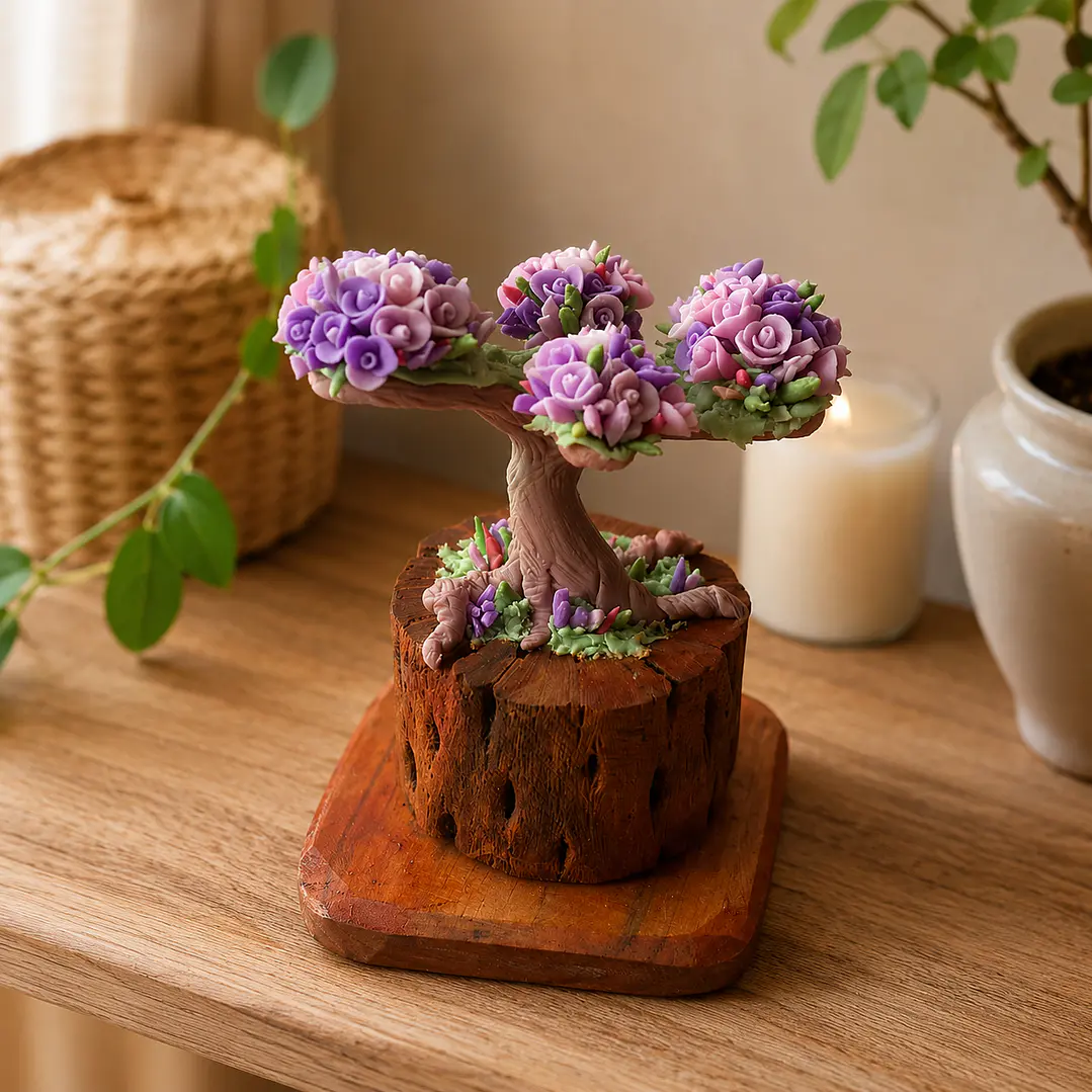 Árbol Floral de Porcelana 3