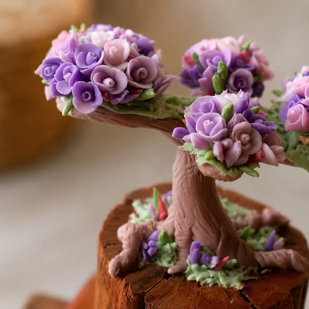 Árbol Floral de Porcelana 4