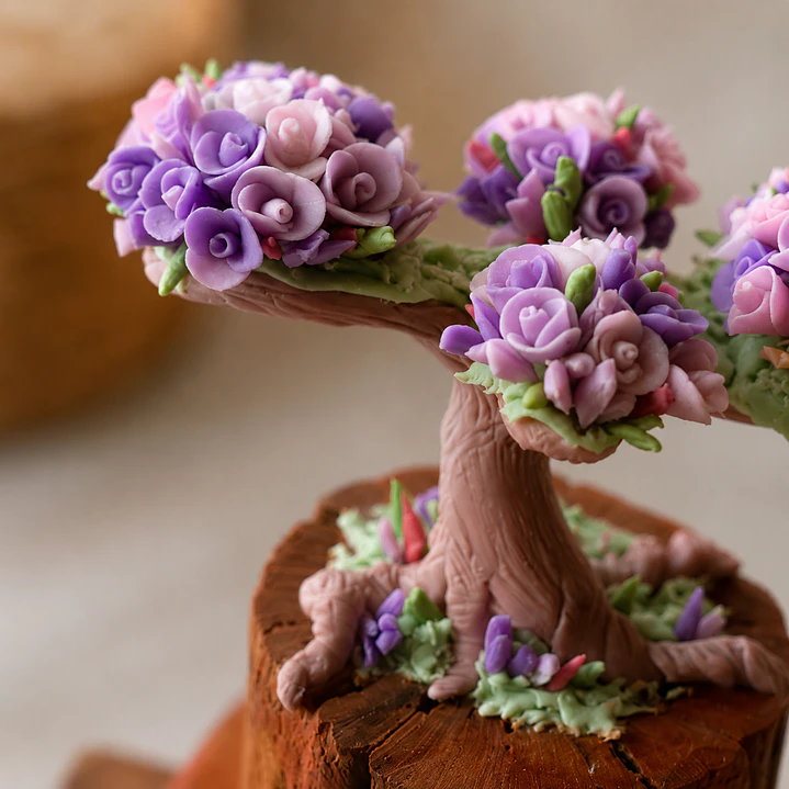 Árbol Floral de Porcelana 4