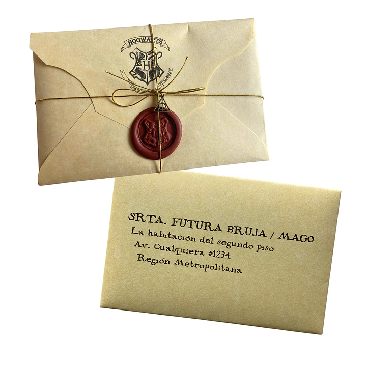 Carta de Admisión a Hogwarts - Edición Premium 3
