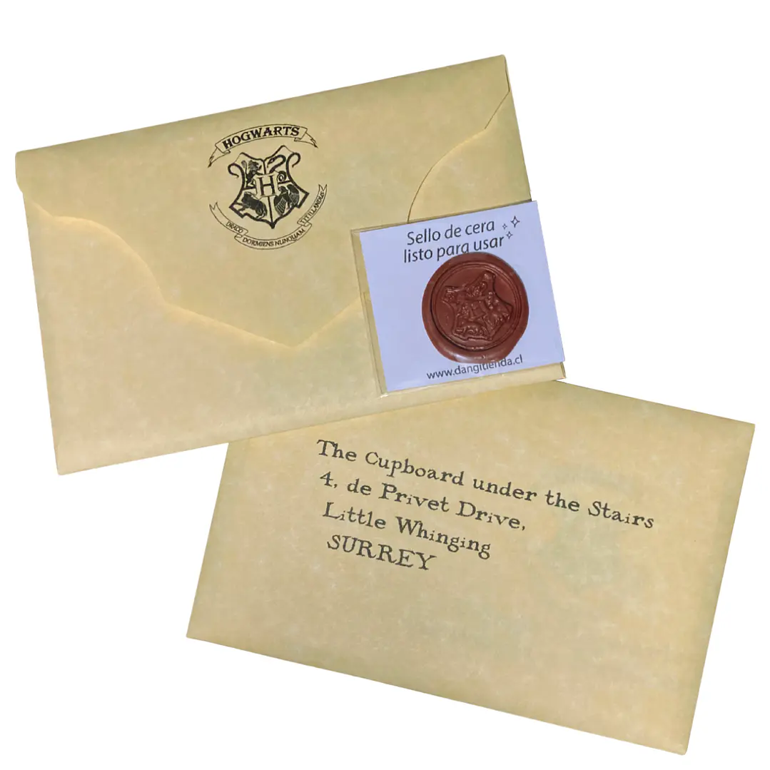 Carta de Admisión a Hogwarts - Edición Clásica 3