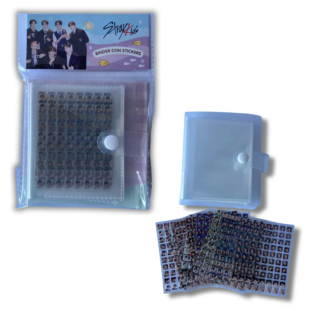 Mini Binder Kpop + Mini Stickers 3