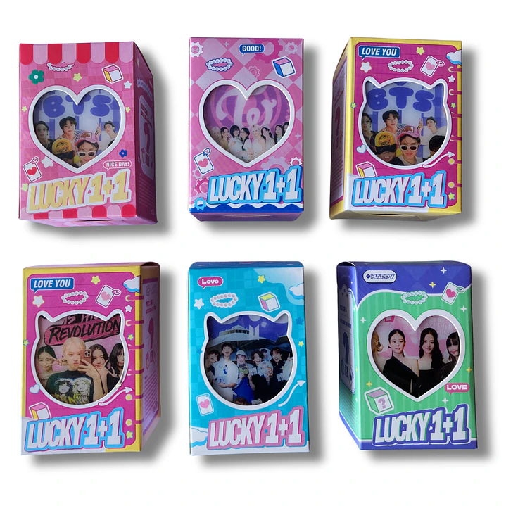 Cubo Rubik Kpop - Diseños Coleccionables 1
