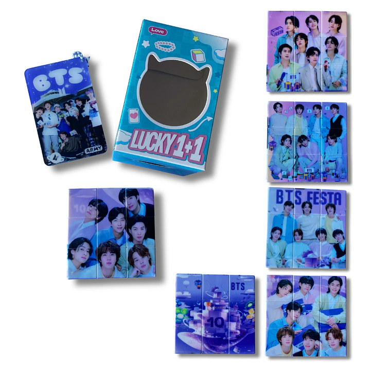 Cubo Rubik Kpop - Diseños Coleccionables 2
