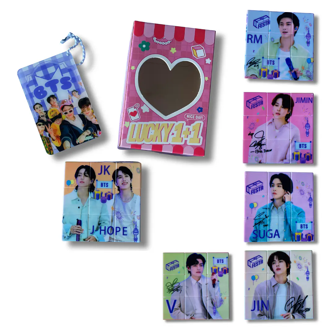 Cubo Rubik Kpop - Diseños Coleccionables 4