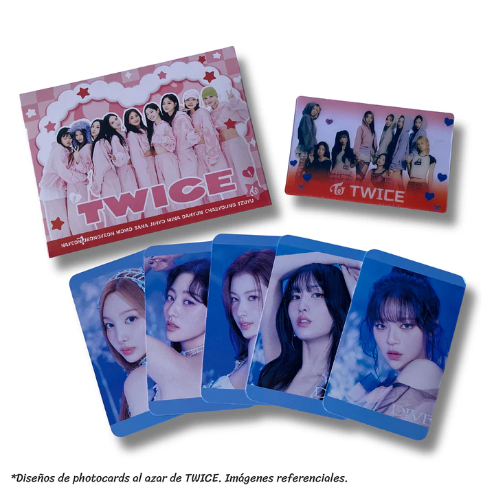 Set Photocards Sorpresa Kpop 5 + 1 2