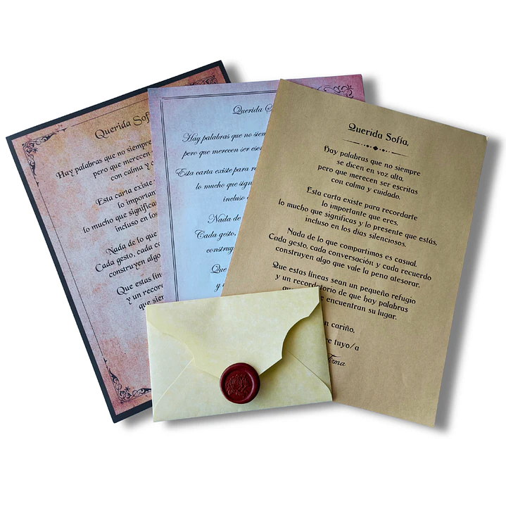 Carta Personalizada - Edición Encantada 1