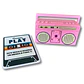 Llavero Grabador de Voz Retro - Radio Grabadora - Miniatura 8