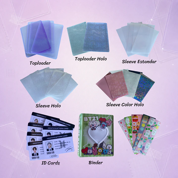 Kit Photocard Care - Edición Deluxe 3