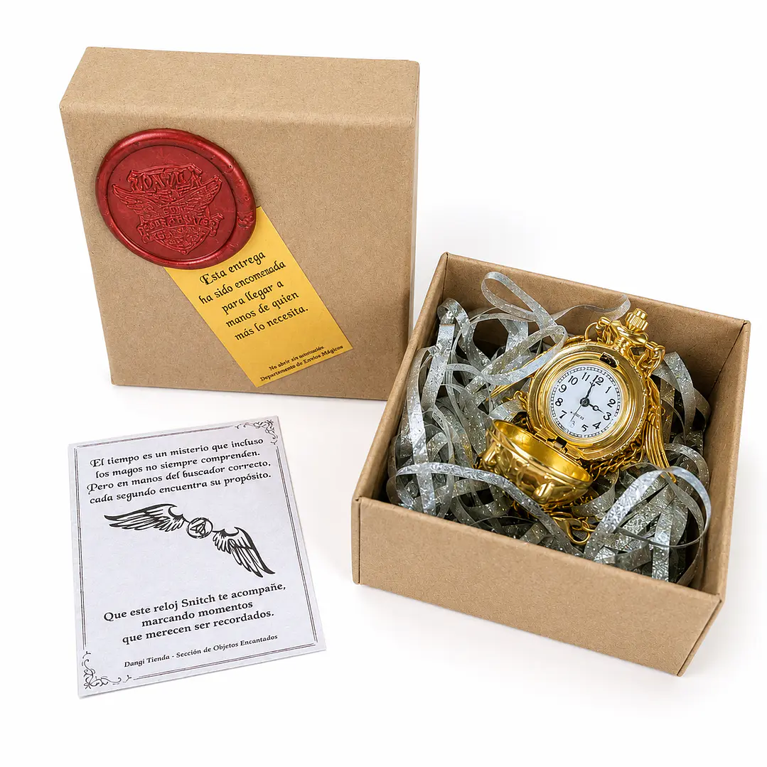 Reloj Snitch Dorada 1