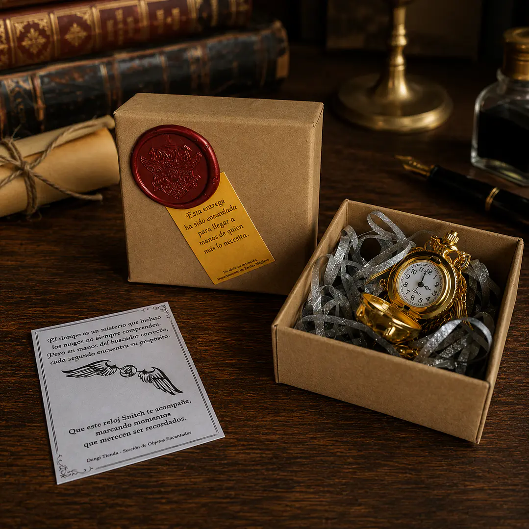 Reloj Snitch Dorada 5