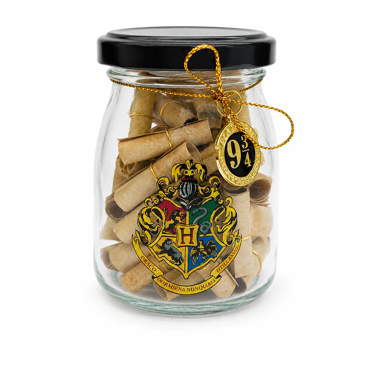 Frasco de Mensajes - Casas de Hogwarts 2