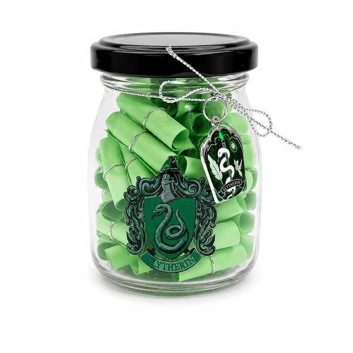 Frasco de Mensajes - Casas de Hogwarts 6