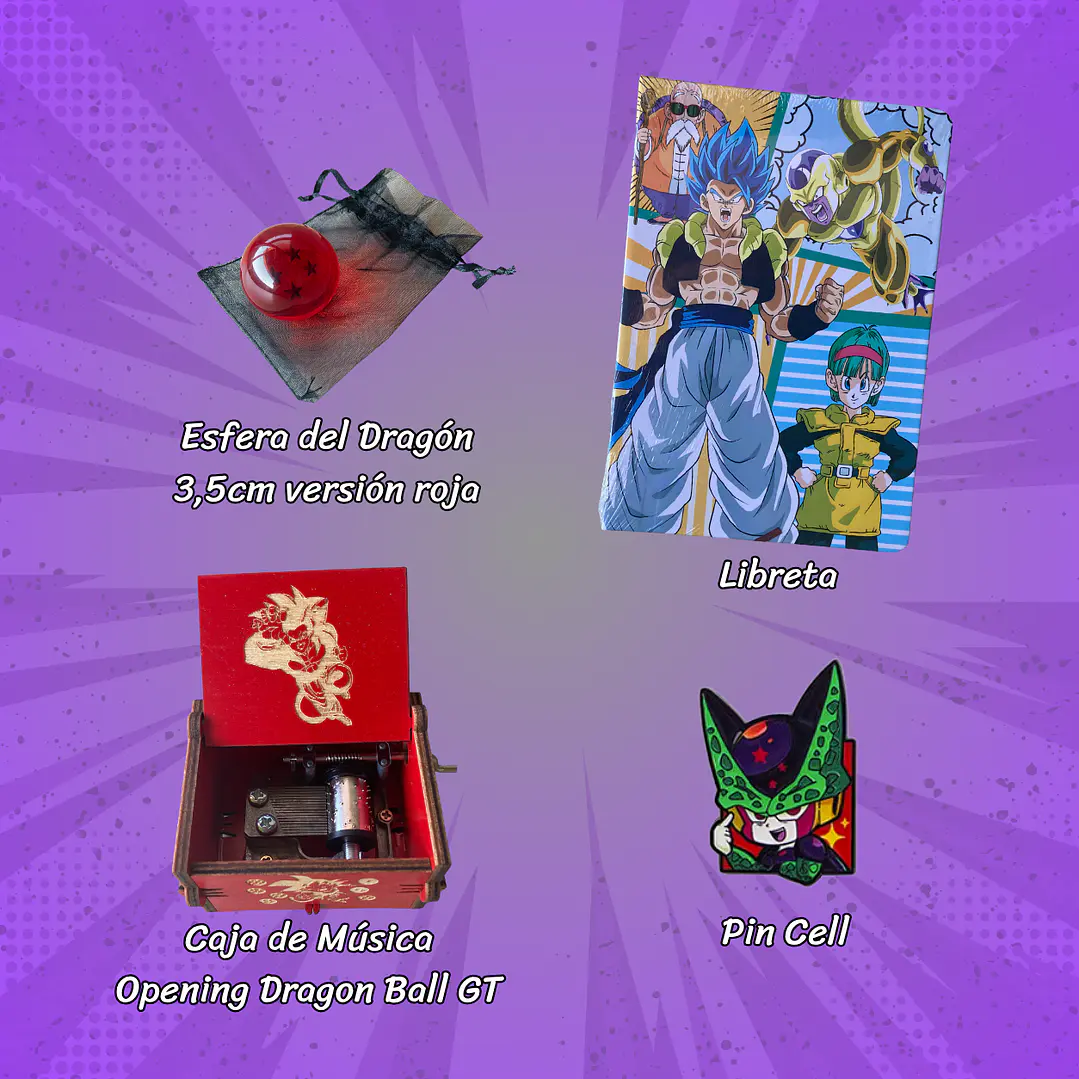 Pack Dragon Ball Z - Cofre del Caos 4