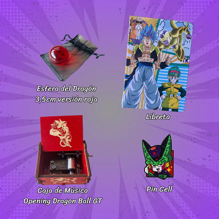 Pack Dragon Ball Z - Cofre del Caos 4