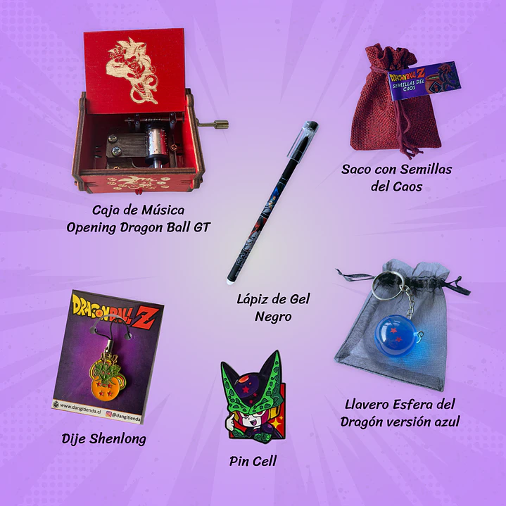 Pack Dragon Ball Z - Cofre del Caos 4