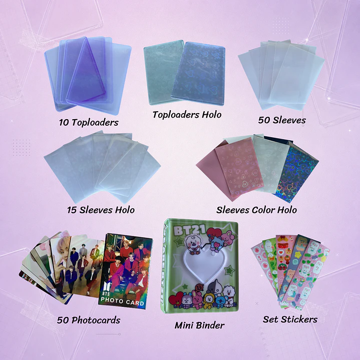 Kit Photocard Care - Edición Deluxe (Grupos) 3