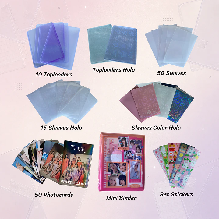 Kit Photocard Care - Edición Deluxe (Grupos) 7