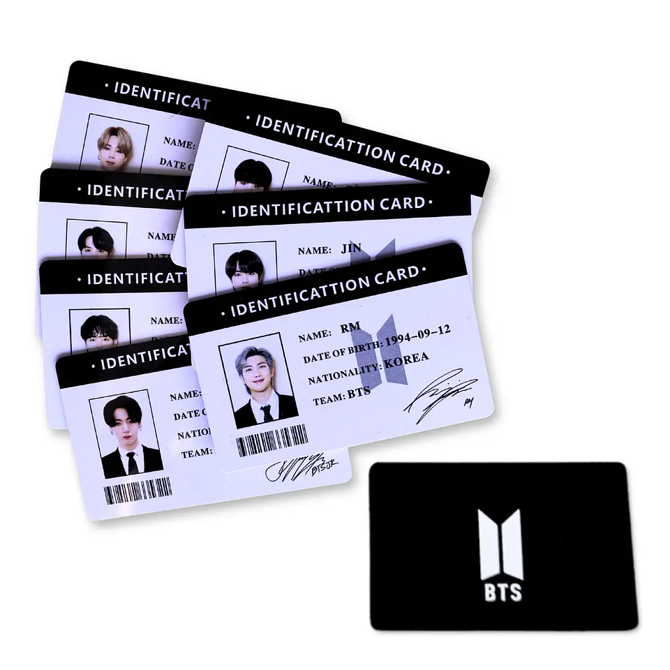 ID Cards Kpop 2