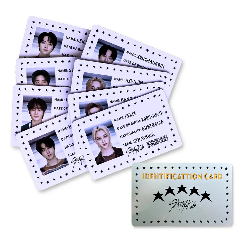 ID Cards Kpop 4