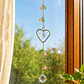 Colgante - Corazón Floral - Miniatura 2