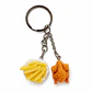 Llavero Artesanal - Papas Fritas - Miniatura 3