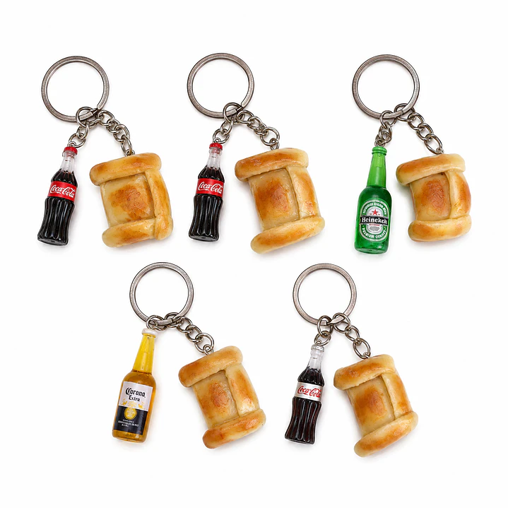 Pack Emprendedor - Llaveros Artesanales Dobles x5 2