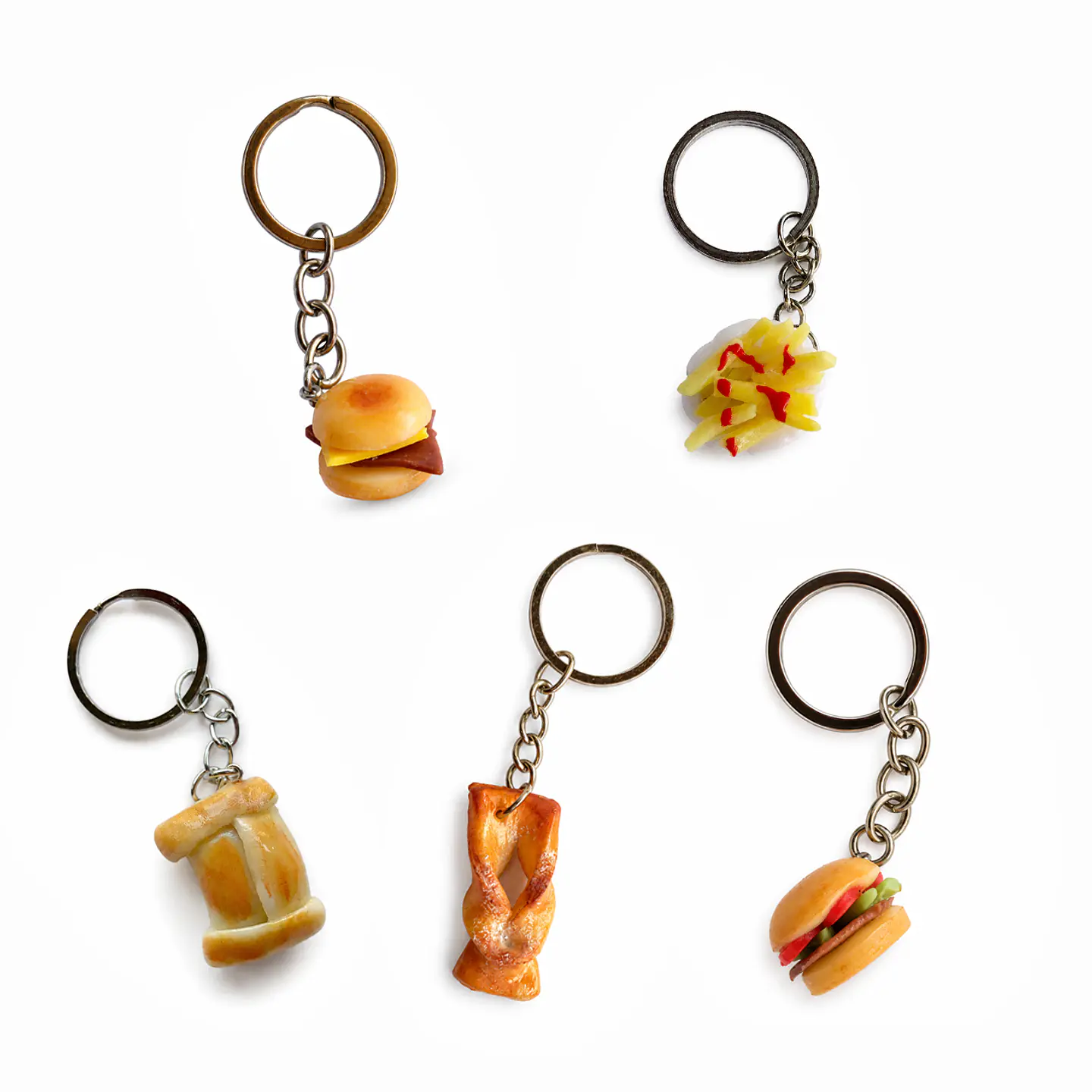 Pack Emprendedor - Llaveros Artesanales Simples x5 1