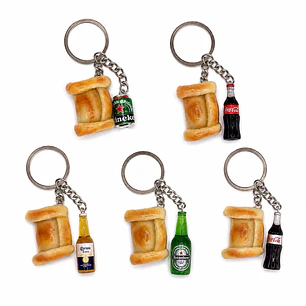 Llavero Artesanal - Empanada