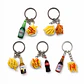 Llavero Artesanal - Papas Fritas - Miniatura 1