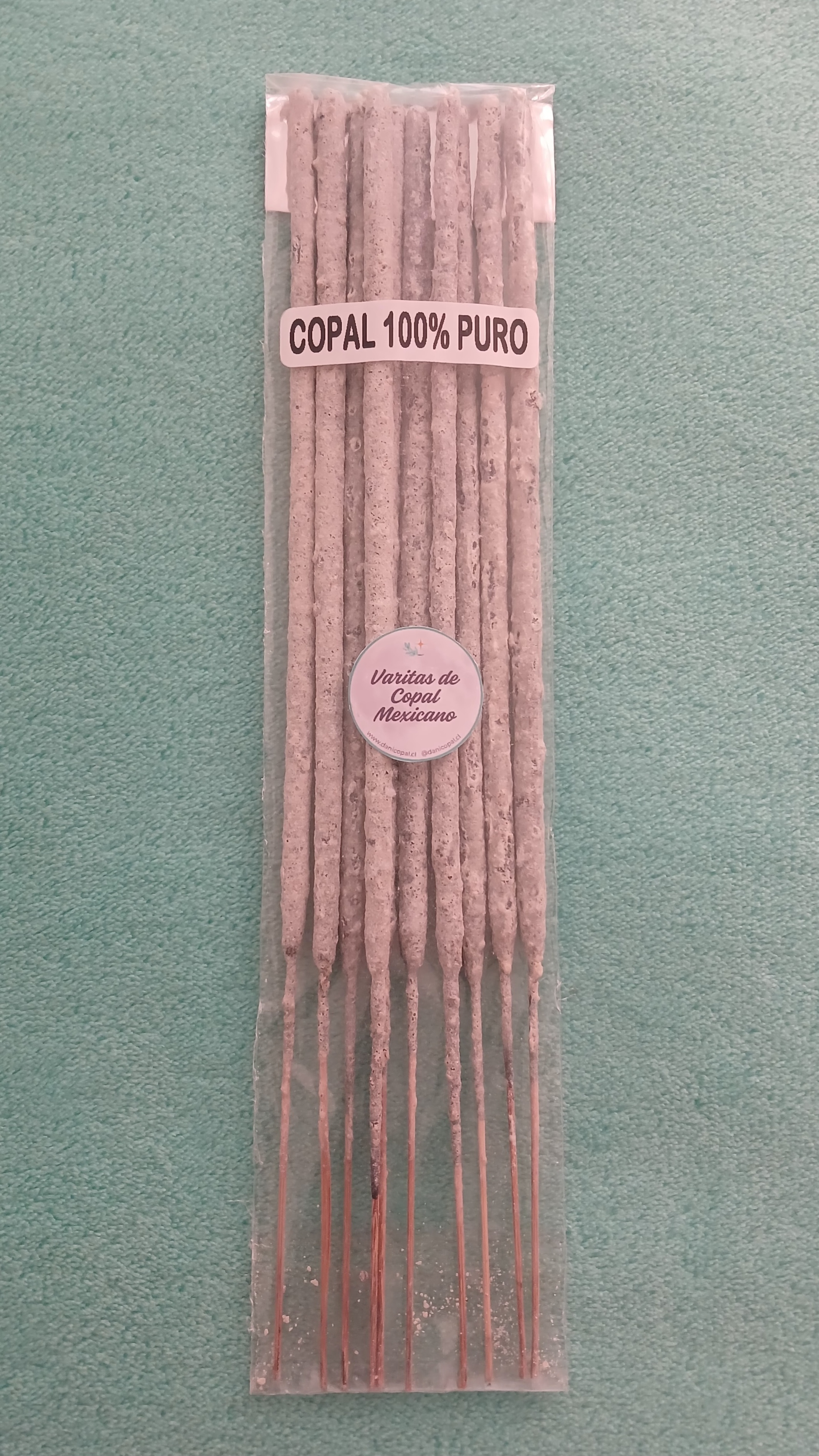 Varitas de Copal Mexicano Premium 10un.