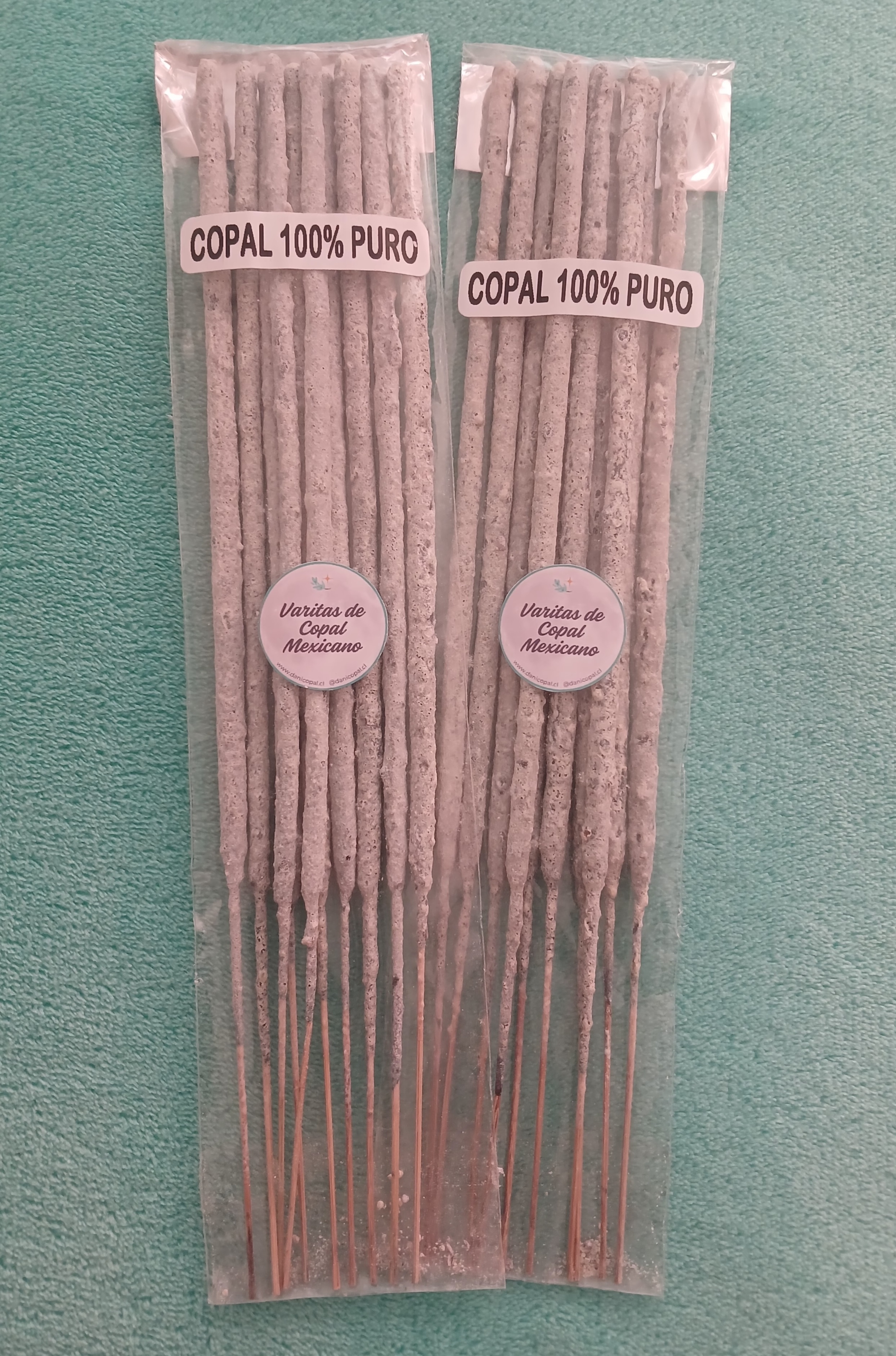 Varitas de Copal Mexicano Premium 20un.