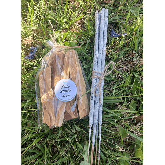 Pack Palo Santo + 5 Varitas de Copal