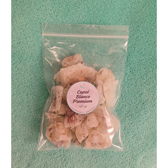 Resina de Copal Blanco Premium 40gr.