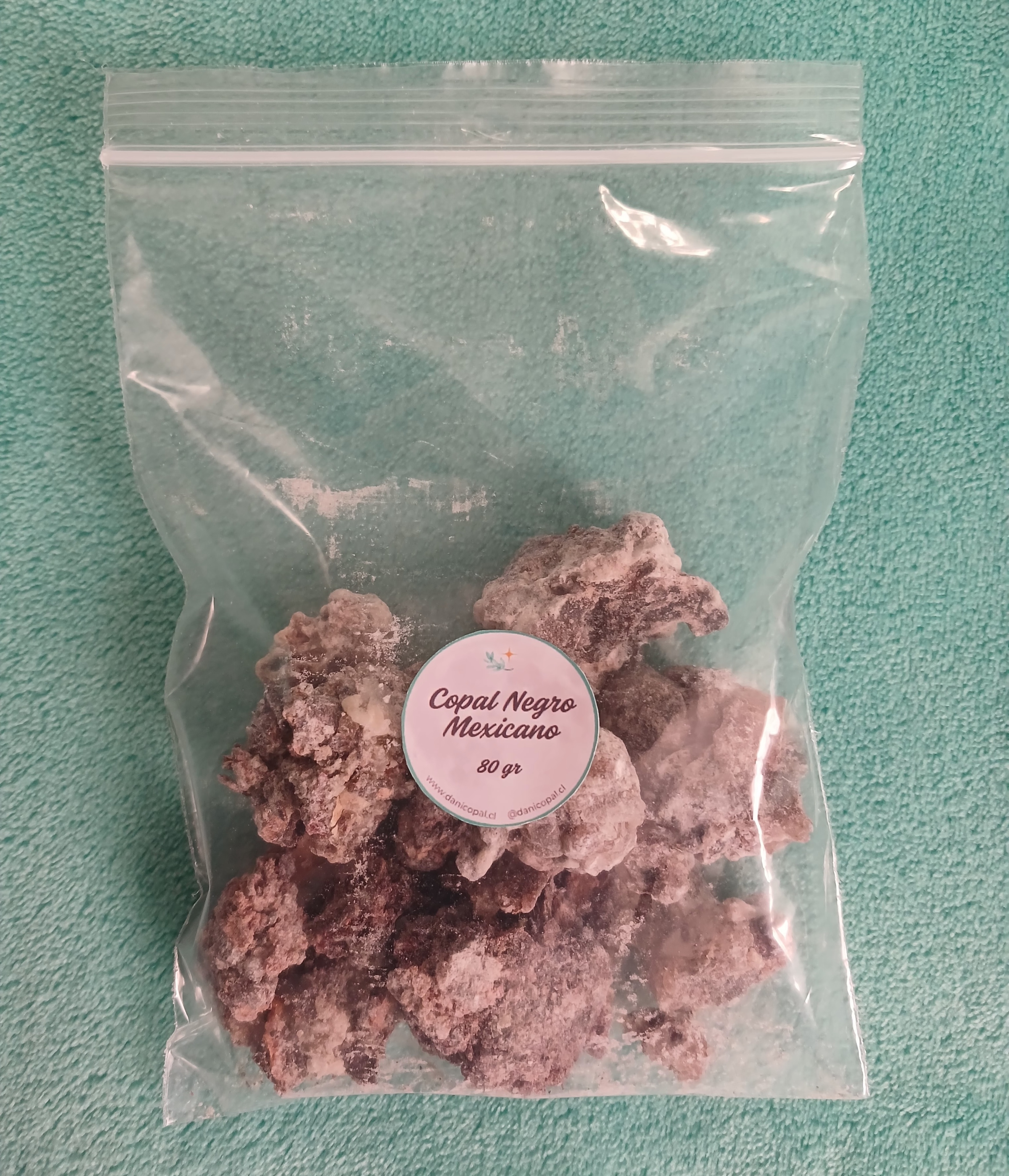Resina de Copal Negro 80grs