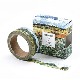 Washi Tape Pintura de Van Gogh EL CAMPO DE TRIGO