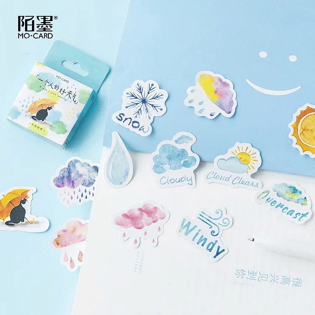 Set de Stickers Clima