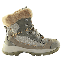 Botin furry Khaki Danicolle