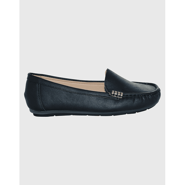 Mocasin argollas Negro Danicolle 2