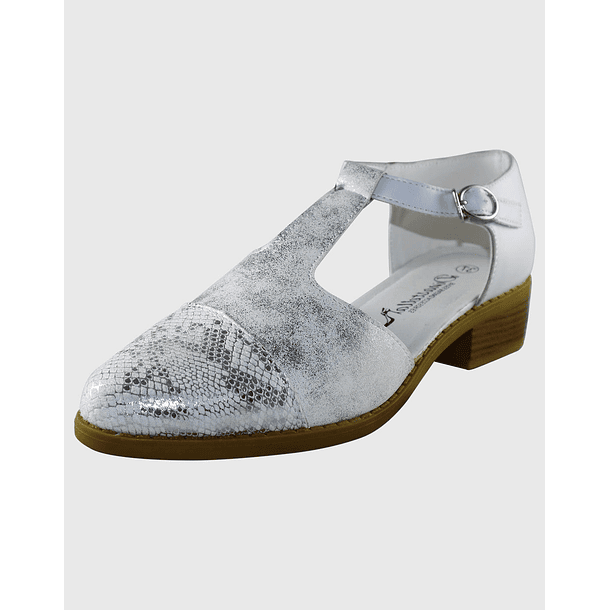 Zapato hooked Blanco Danicolle 1