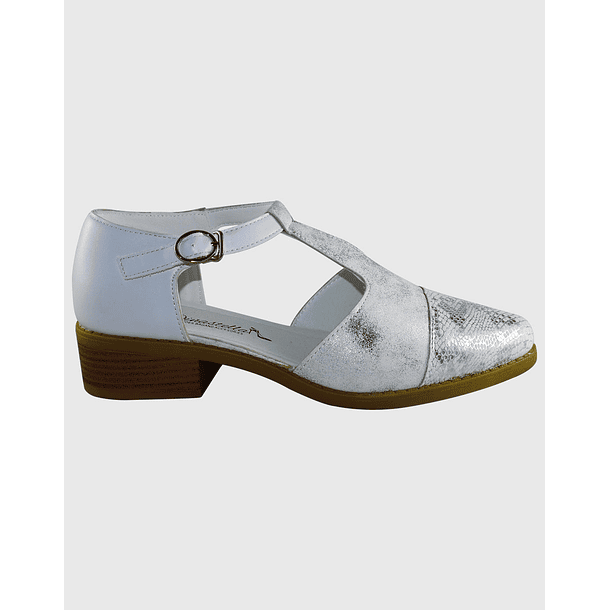 Zapato hooked Blanco Danicolle 4